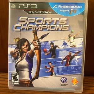 Sports championship PS3 move game